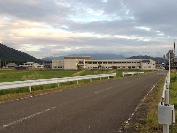 Willie's school in Nagahama City, Japan. 