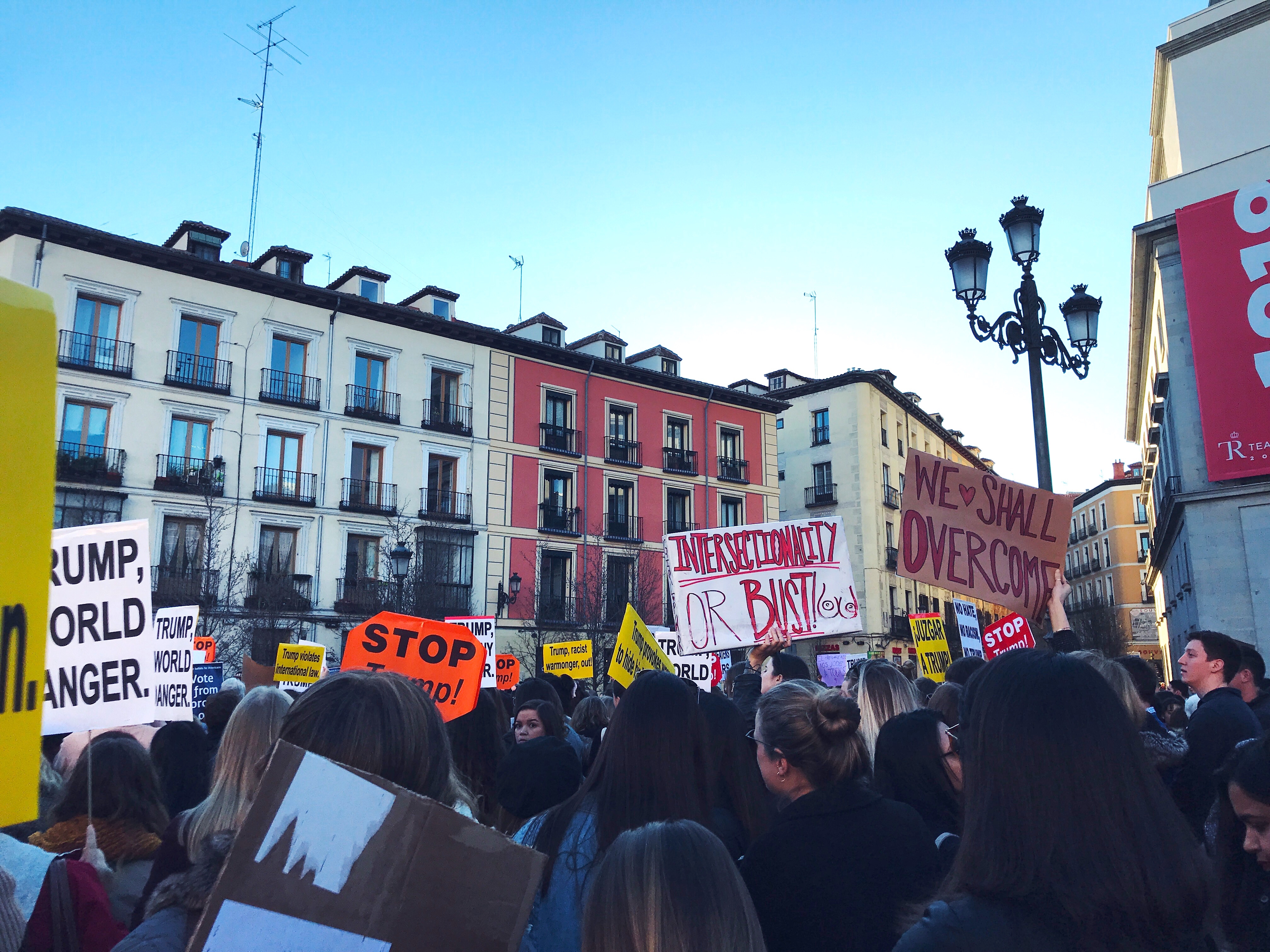 The Madrid Women's March 