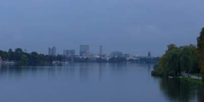 Hamburg&#039;s financial district.